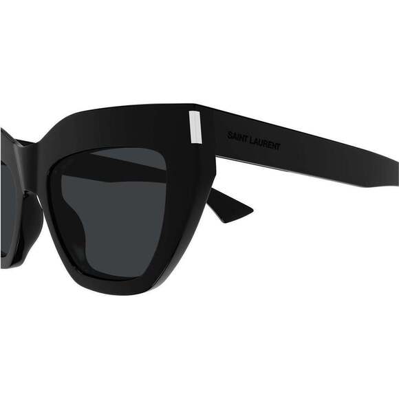 NWT Yves Saint Laurent SL-759 Black 53mm Sunglasses main image 4